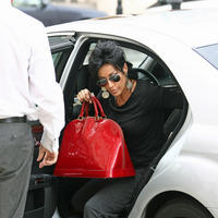 Nancy Dell'Olio is seen leaving a medical building on Harley Street | Picture 101267